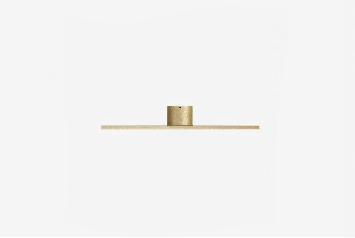 Solo Wall 60 – Brushed Golden – top view